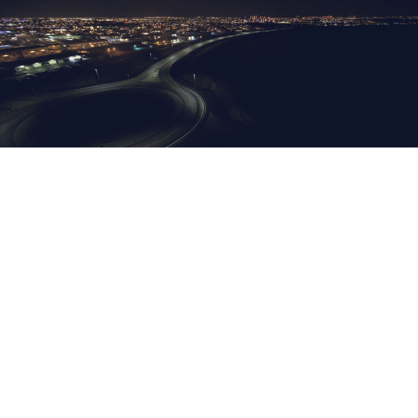 Götulýsing við Arnarnesveg