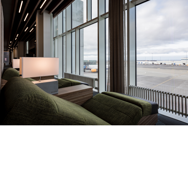 Ljós fyrir Saga Lounge, Icelandair verkefnið