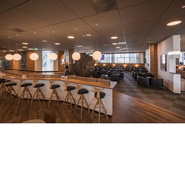 Ljós fyrir Saga Lounge, Icelandair verkefnið