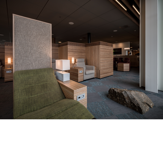 Ljós fyrir Saga Lounge, Icelandair verkefnið