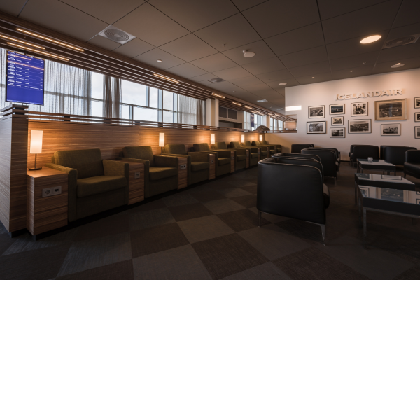Ljós fyrir Saga Lounge, Icelandair verkefnið