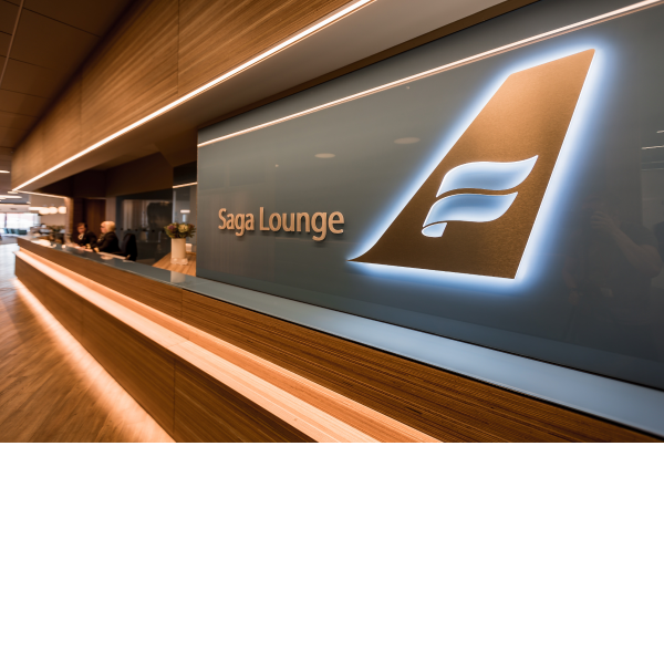 Ljós fyrir Saga Lounge, Icelandair verkefnið
