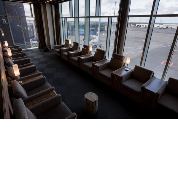 Ljós fyrir Saga Lounge, Icelandair verkefnið