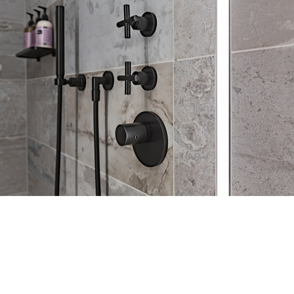 Lýsingarhönnun herbergja og annarra rýma er fyrsta flokks og til verksins voru notuð ljós frá Atelier Areti og KLUS.