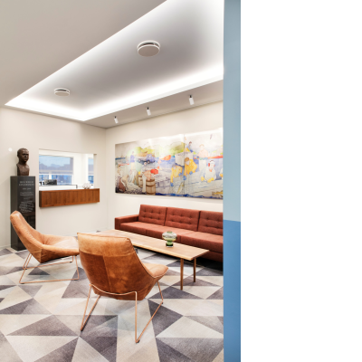 Lýsing á skrifstofu rótgróins fyrirtækis í Vestmannaeyjum