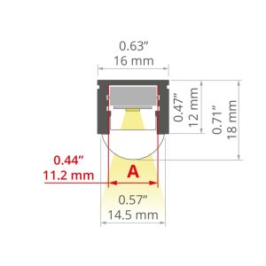 Alternative view of REGULOR prófíll, 2 mtr