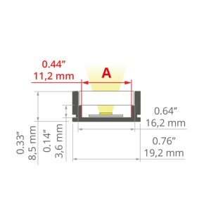 Alternative view of HR-ALU prófíll, 2 m