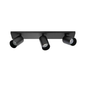 CORAL MINI K3 kastari, 3xGU10 svartur