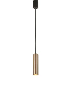 EYE M hangandi ljós, 24cm, 10W GU10 brass