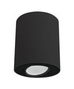 SET loftljós svart LED GU10  10W 100X120mm