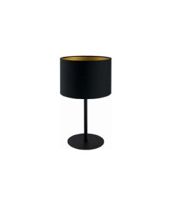 ALICE GOLD I borðlampi 60W E27 Q23 svartur