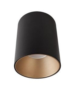 EYE TONE loftljós LED 10W GU10 svart/gyllt