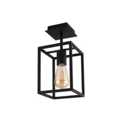 CRATE loftljós  60W E27 svart
