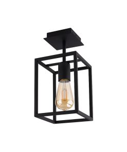 CRATE loftljós  60W E27 svart