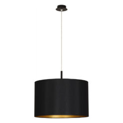 xALICE hangandi ljós, Q470, 60W E27 svart/gyllt
