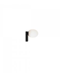 ICE EGG C veggljós G9 25W IP44 svart/opal