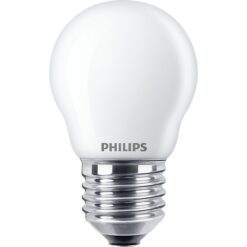 Led kúla P45 E27 4,3W 470lm 27K opal 2stk.
