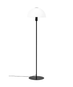 JAZZ gólflampi h135,5 E14 40W opal/svart