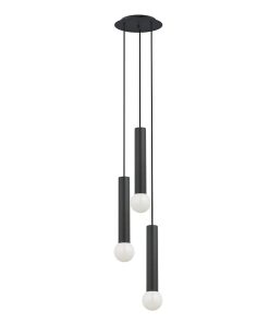 BATON III 3x10W E27 svart (án pera)