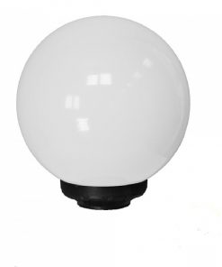 GLOB 250 á 60mm staur E27 opal svart
