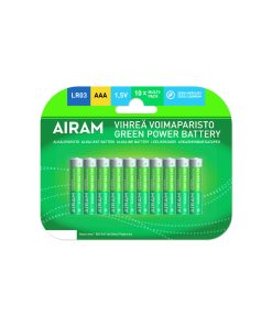 Rafhlaða AAA LR03, 1,5V 10 stk Alkaline