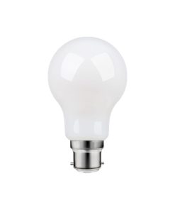 LED A60  8W 806lm 27K BA22d dimmanleg opal