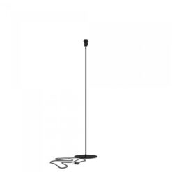 PETIT gólflampi 128cm 40W E27 án skerms svartur