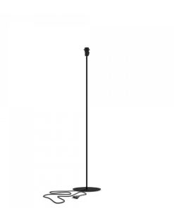 PETIT gólflampi 128cm 40W E27 án skerms svartur