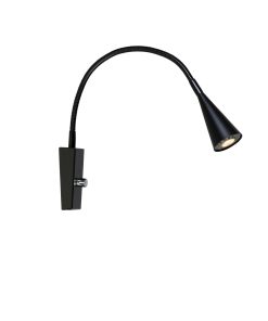 LEDRO LED veggljós, svart
