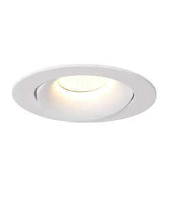 TETIZ innfelldur Q85mm GU10 veltanlegur Hvítur