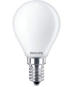 Led kúla P45 E14 2,2W (25W) 250lm 27K opal 2stk.