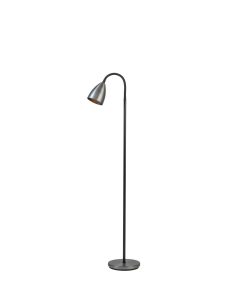 TROTSIG gólflampi,h1170-1475 6,5W GU10 oxíðgrár