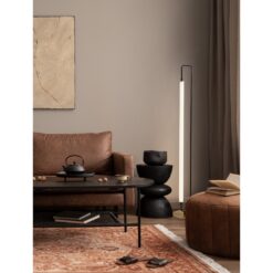 WETRO gólflampi Svartur/Gyllt H=150cm - Image 3