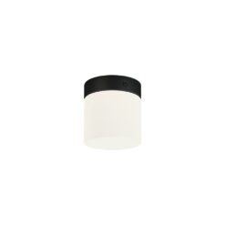 CAYO bað loftljós 25W G9 IP44 svart/opal