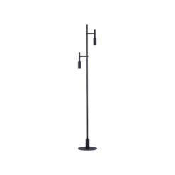 xJOY gólflampi LED 2x7W 3K h1610cm svartur
