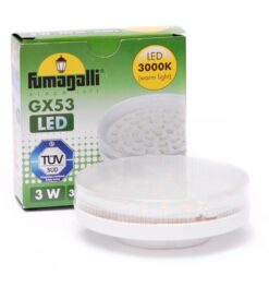 Led GX53 3W 4K 300lm opal