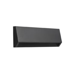KITO Led útiljós á vegg, 4W 220mm, svart IP65