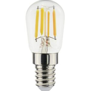 Led T26 E14 2,5W 220lm 22K glær dimmanleg