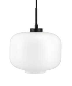 ARP hangandi ljós Ø25 25W E27 opal/svart