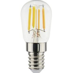 Led T26 E14 2,5W 250lm 27K glær dimmanleg