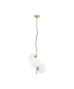 ALLEN hangandi 3x5W E14 opal/mattgull