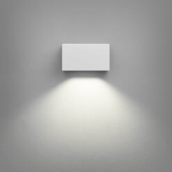 Útiljós vegg ÞÓR LED 6W 80x80x45 IP65 hvítt