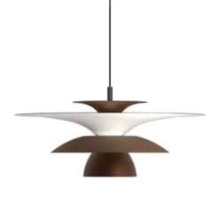 PICASSO Led hangandi ljós Q380 25W G9 oxíðbrúnt