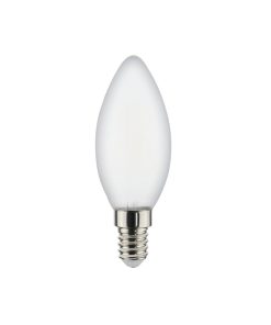 Led kerti E14 4,5W 470lm 27K opal 2ípk