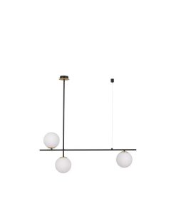GITCHI hangandi svart/gyllt LED 2x5w IP20