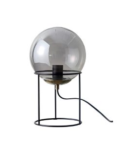 MOON borðlampi H34 Ø20 40W E27 reyklitaður