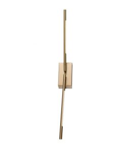 RACCIO veggljós LED 9,2W 3K 74 cm gyllt