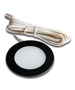 FR 55-LED 3W 24V 3K svart án spennis