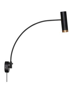 Puls XL veggljós 5W GU10 mattsvart