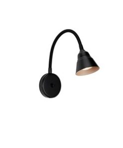 RELIEF LED vegglampi 10W GU10 svartur